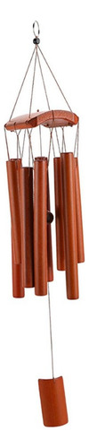 Campana De Viento De Madera, De Bambú Colgante, De Vientonew