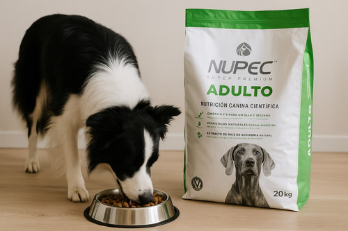 Alimento Para Perro Adulto Nupec Con Omega 3 Y 6, De 20 Kg