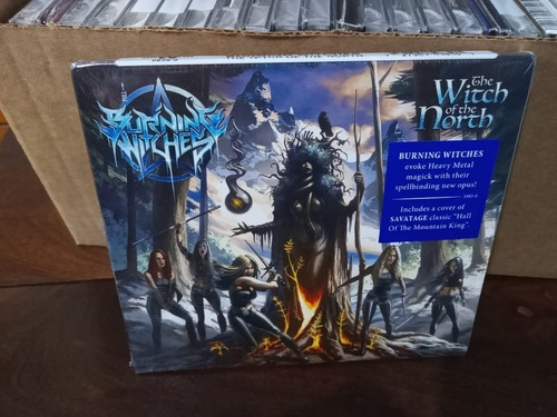 Imagen 4 de 6 de Burning Witches - The Witch Of The North - Cd Importado Usa