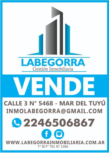 Imagen 11 de 11 de Venta Departamento Tipo Casa Mar Del Tuyu
