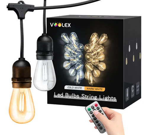 Voolex 11 Modos De Luces Led Para Exteriores Con Control Rem