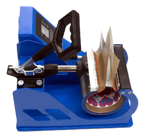 Máquina De Estampar Canecas Compacta Mug Compacta Print 220v Cor Azul-marinho