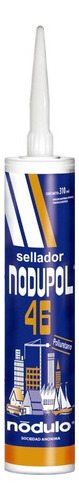 Sellador Poliuretano Nodupol 46 X 310 Ml Blanco Gris Mm