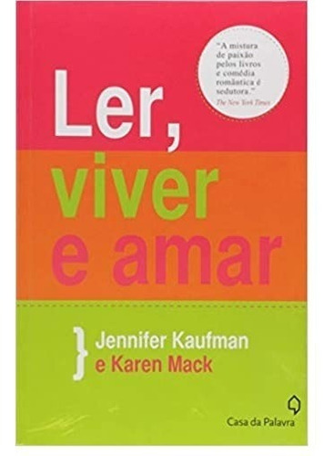 Livro Ler, Viver E Amar