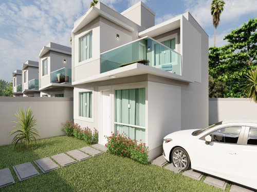Imagem 2 de 20 de Belíssimas Casas Com Vista Para O Mar. Praia De Itapebussus - 1069 - 70731932