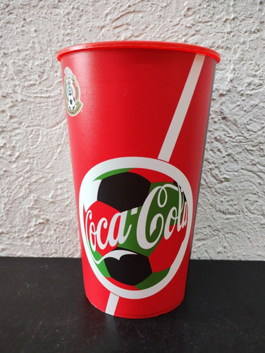 Vaso Promo Coca Cola Carl's Jr Selección Mexicana Futbol (Usado)