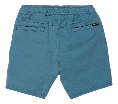 Volcom Hybrid Short Youth Bermuda Niños Talla 10/12 Azul