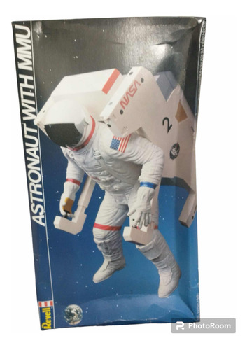 Revell Figura Astronauta Mas Mmu Para Armar En Su Caja 90s