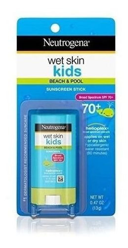 Protetor Solar Bastão Neutrogena Kids Wet Skin Spf 70+