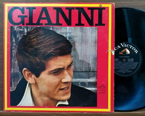 Gianni Morandi  Gianni - Lp Vinilo Año 1968 - Pop Italia 