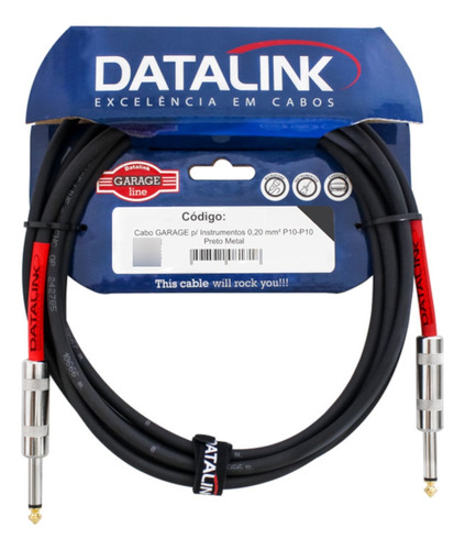 Cabo P10/p10 7m 0,20mm² Gi009 Garage - Datalink