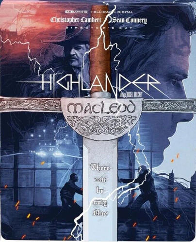 4k Ultra Hd + Blu-ray Highlander / Directors Cut / Steelbook