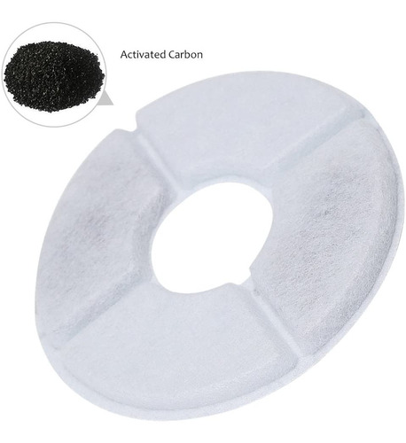 Imagen 6 de 10 de Pack 16 Filtros Bebedero Fuente De Agua Eléctrico Gato Perro