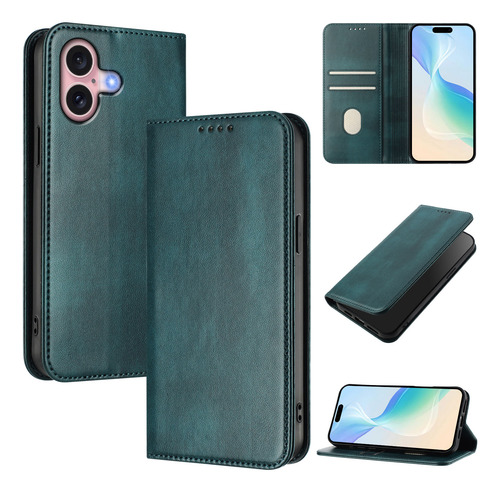 Funda Para Teléfono Tipo Cartera De La Serie Sharp Con Ranura Para Tarjetas Y Soporte Plegable Que Proporciona Una Amplia Gama