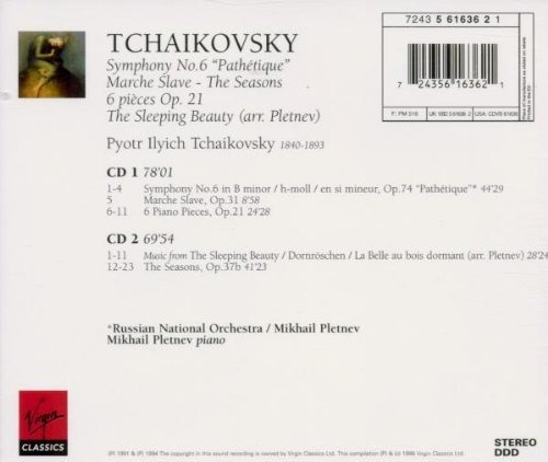 Patética  Marche Eslava  6 Pi Tchaikovsky Symphony No 6 
