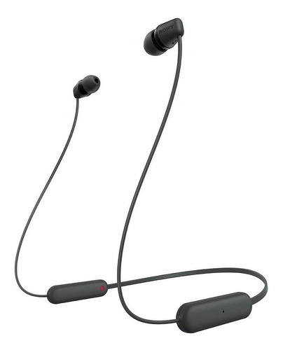 Imagen 1 de 6 de Auriculares Bluetooth Inalambricos In Ear Sony Wi-c100 Negro