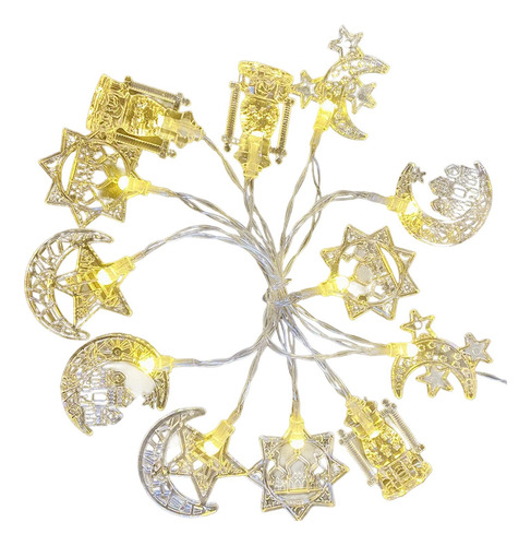 Ramadán Cuerdas De Luz, Luz De Hadas, Luz De , 150cm 10led