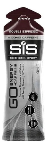 Gel Sis Go Energy Isotônico Com Cafeína Gel 60ml Sabores Sabor Espresso