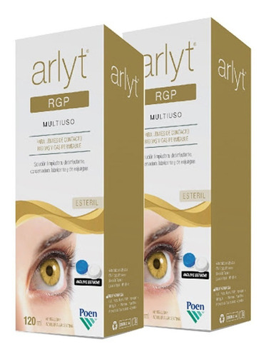 Imagen 1 de 7 de Solución Multiuso Arlyt Rgp 120 Ml X 2 Unidades -