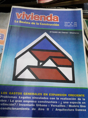 Revista Vivienda Abril 1988 Numero 309