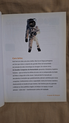 Livro As Grandes Conquistas Da Humanidade Capa Dura Editora Klick (Recondicionado)