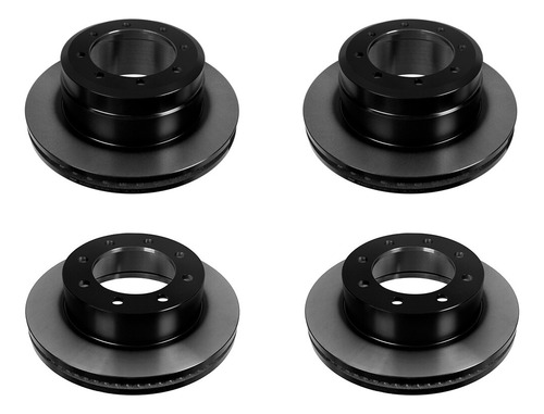 4 Discos Para Frenos Para Ford F-350 V8 6.2l 2011/2012 Trw