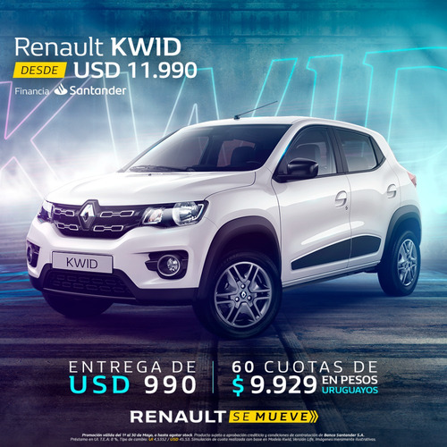 Renault Kwid 1.0 Intense Por Ciber Lunes