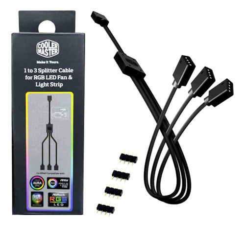 Cable Splitter Rgb Cooler Master Pcgamer-uy
