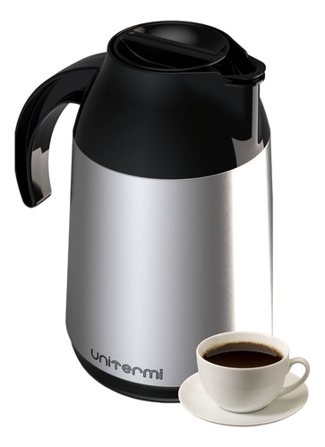 Garrafa Térmica Inox 600ml Berlim Café Leite Água - Unitermi