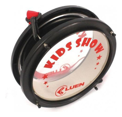 Tarol Infantil Preto Luen Kids Percussão Caixa Guerra