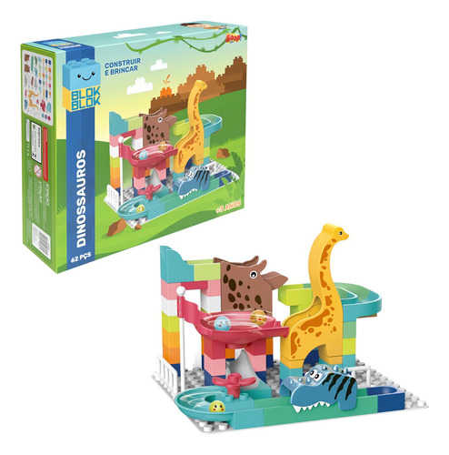 Blocos de montar Zoop Toys Blok Blok Dinossauros