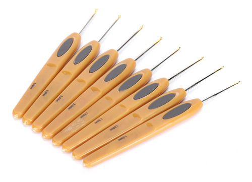 8x Crochet Hooks Kit Yarn Knitting Needles Sewing Tool Diy C