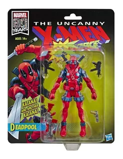 Deadpool Marvel Legends Empaque Retro Vintage X-men