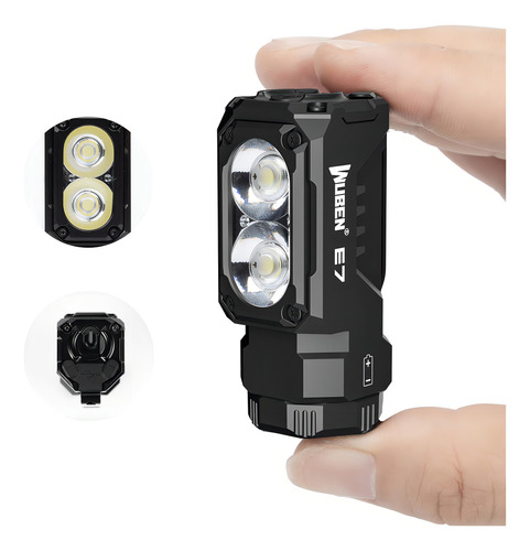 Wuben E7 Mini Linterna Recargable Con Imán - Super Brillante