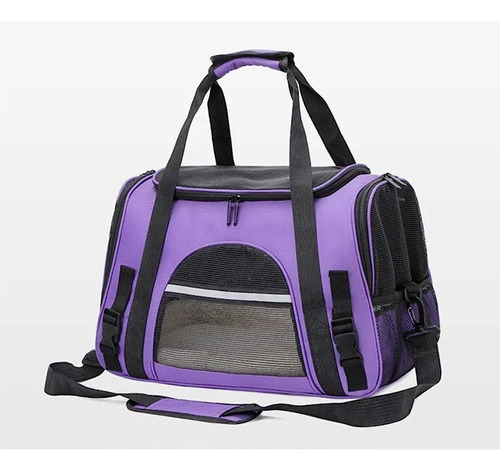 Bolso Transportador Mochila Mascotas Gato Perro 2 En 1