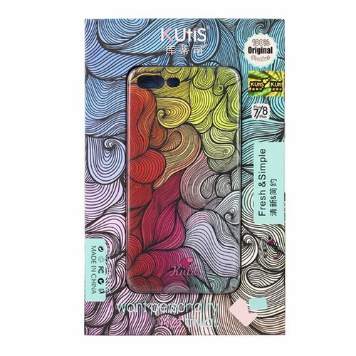 Case Kutis Para iPhone Paint Colores 7/8 Y 7/8 Plus Nuevos!!
