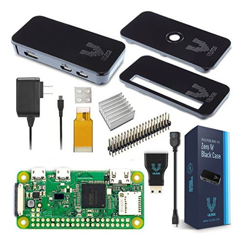 Kit Básico De Inicio Vilros Para Raspberry Pi Zero W, Funda