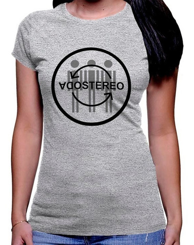 Camiseta Premium Dtg Rock Estampada Impresa Soda Stereo