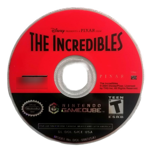 The Incredibles Gamecube (Reacondicionado)