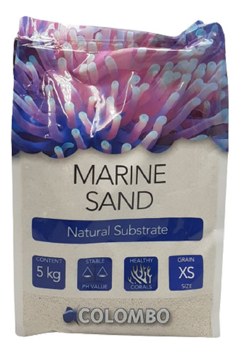 Cascalho Para Aquário Colombo Marine Xs Aragonite 5kg