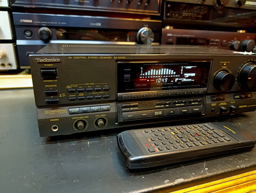 Sintoamplificador Technics Sa-gx505 Con Ecualizador Hbaudio Negro (Usado)