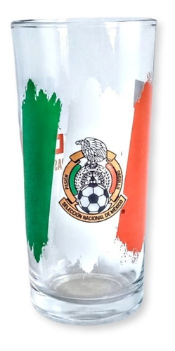 Juego De 4 Vasos Selección Mexicana (295 Ml) - Crisa