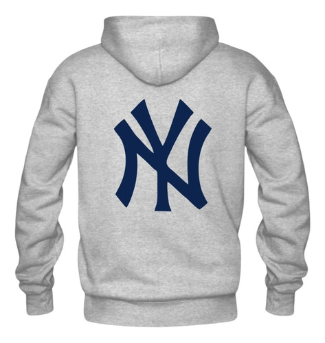 Sudadera New York Yankees Mlb Hoodie Capucha Con Cangurera