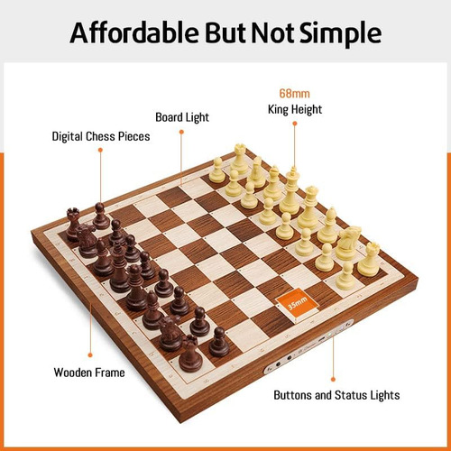 Juego De Ajedrez Electrónico Chessnut Air, Un Tablero De Aje