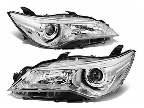 Faros Proyector Estilo Fábrica Para Camry 15-17