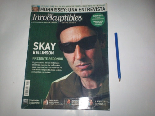 Revista Inrockuptibles Skay Beilinson Nro 80