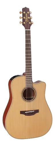 Violão eletroacústica Takamine Pro Series 3 P3DC para destros nat...