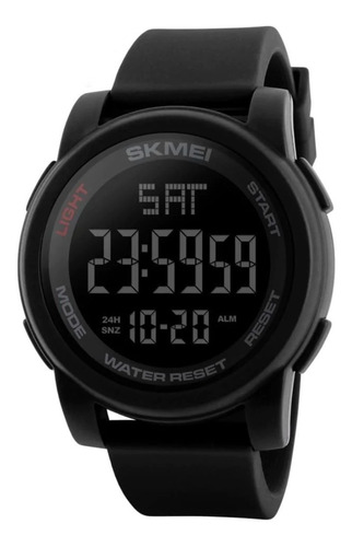 Reloj Deportivo Digital Skmei 1257 Negro Hora Doble Cronomet