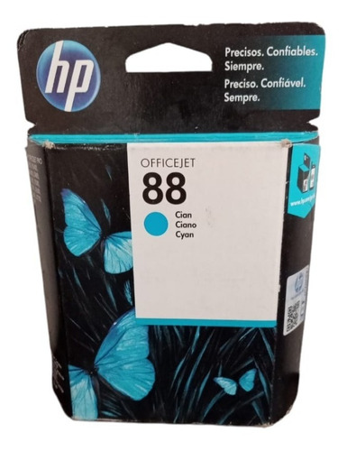 Hp 88 Cyan K550 K5400 K860 L7480 Venc. 2015 - Printersup