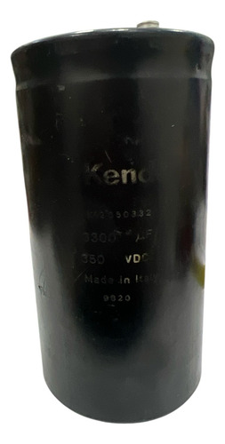 Capacitor 3300 Uf 350vdc Marca:kendeil Modelo: K01350332 (Usado)